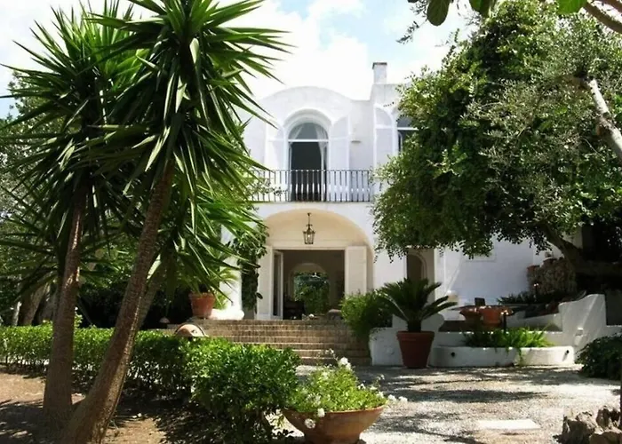 Luxury Zaffiro - Pool, Garden And Sea View 别墅 阿纳卡普里